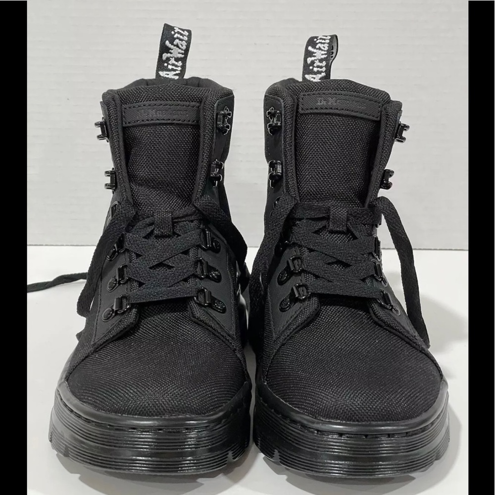 Dr. Martens Women's Combs Poly Casual Lace Up Boot Black Ajax , Sz-7.US/38.EU - Picture 9 of 13